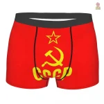 Caleçon Communiste, modèle CCCP, look distinctif et engagé