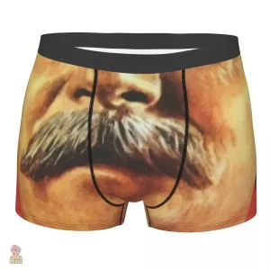 Caleçon Moustache inspiré par Staline, style communiste