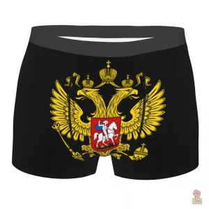 Caleçon noir élégant inspiré de l'Empire Russe