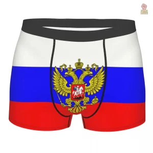 Caleçon tricolore inspiré de la Russie impériale