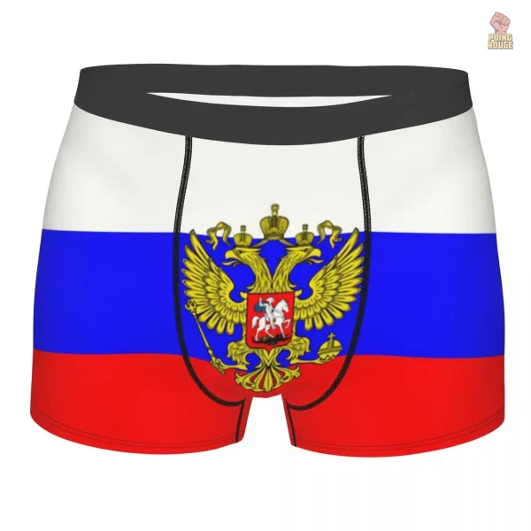 Caleçon tricolore inspiré de la Russie impériale