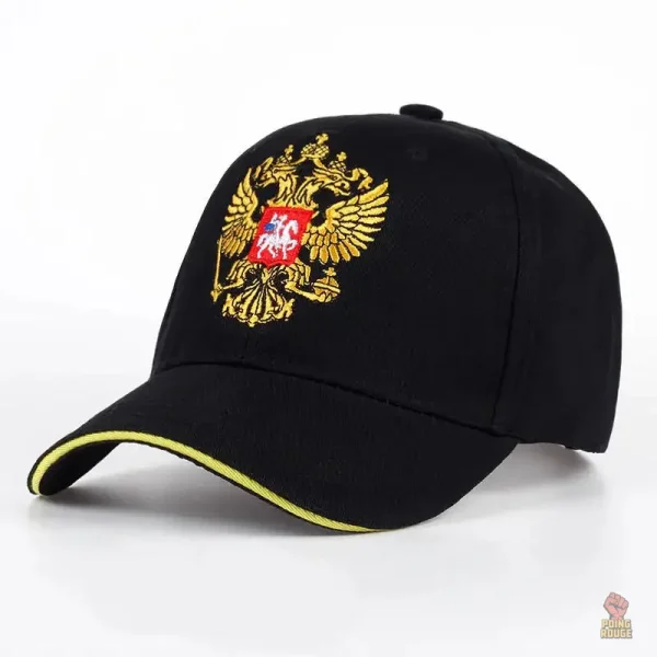 Casquette avec motif Aigle, inspiration communiste, design unique