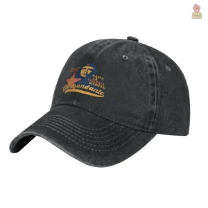 Casquette baseball multicolore inspirée de Che Guevara