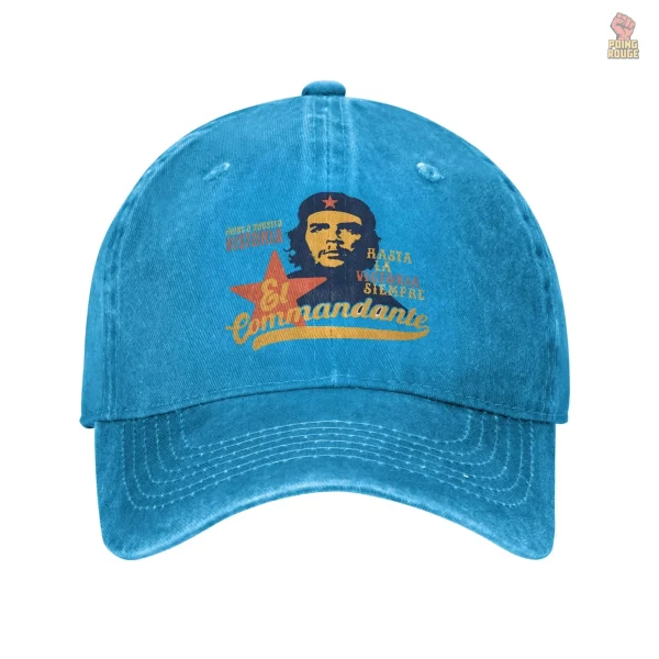 Casquette rétro CCCP, design unique avec Che Guevara