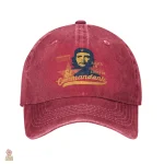 Casquette baseball rétro avec logo CCCP et Che Guevara