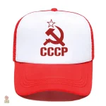 Casquette tendance CCCP avec design unique