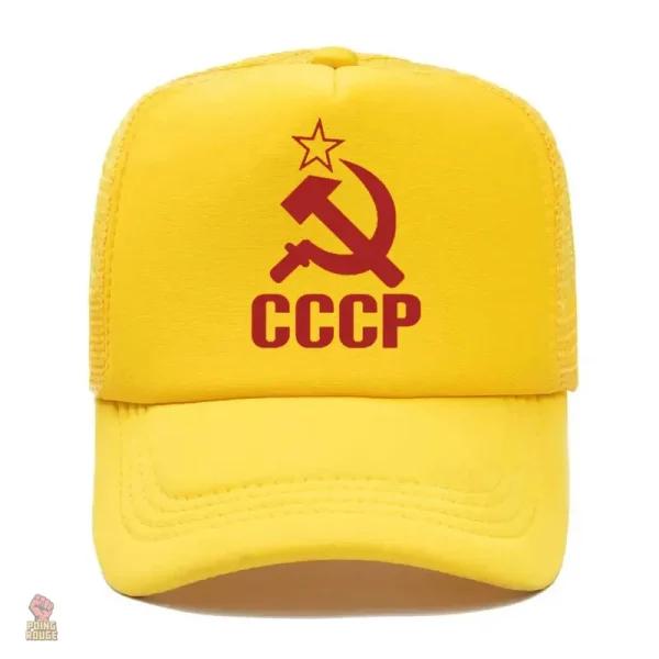 Casquette de style soviétique CCCP ajustable