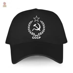 Casquette CCCP en coton style baseball