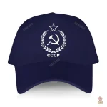 Casquette de style communiste CCCP en coton