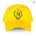 Casquette tendance CCCP, confort en coton