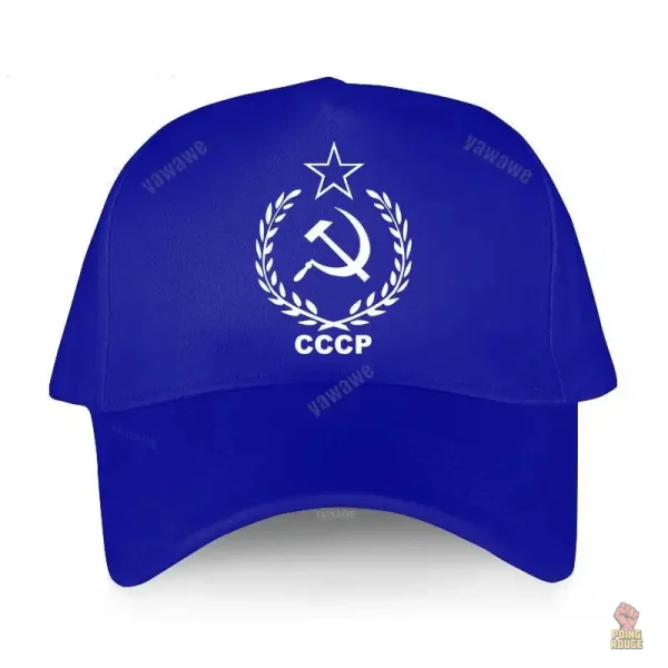 Casquette de baseball CCCP, style rétro