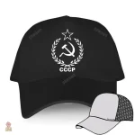 Casquette en coton CCCP, mode communiste