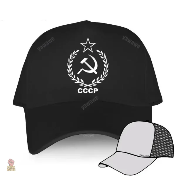 Casquette en coton CCCP, mode communiste