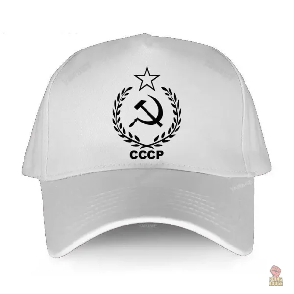 Casquette CCCP, accessoire tendance en coton