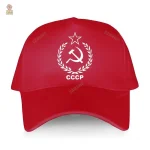 Casquette CCCP, modèle en coton durable