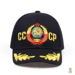 Casquette CCCP avec emblème brodé, style communiste