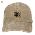Casquette CCCP chien astronaute en style communiste