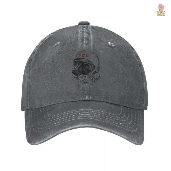 Casquette à visière plate CCCP avec thème spatial