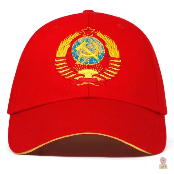 Élément de mode CCCP avec un fort symbole patriotique