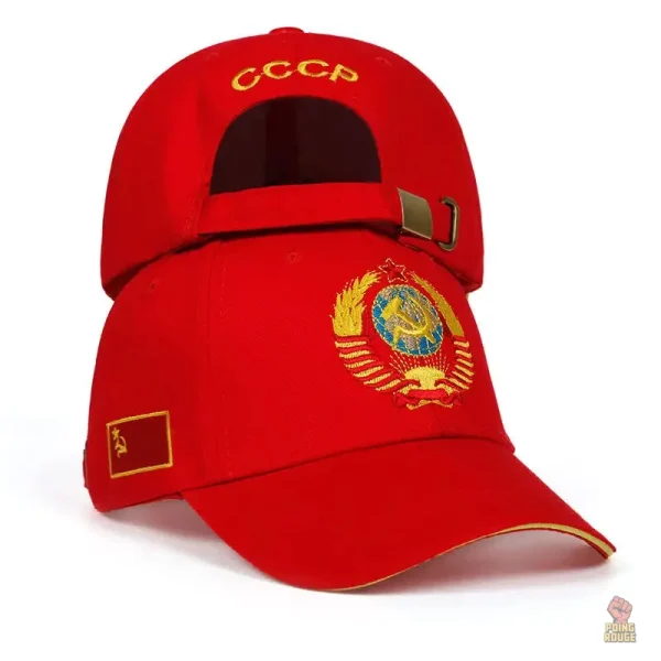 Style unique de casquette CCCP, hommage aux traditions nationales