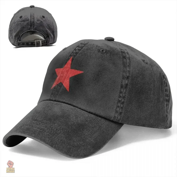 Casquette vintage avec étoile rouge CCCP