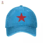 Casquette délavée CCCP, look vintage
