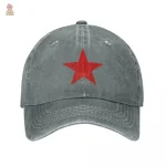 Casquette à l'effigie de l'étoile rouge