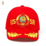 Casquette communiste avec design emblématique CCCP