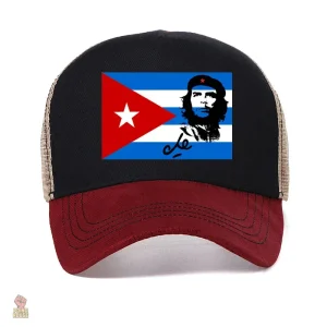 Casquette Che Guevara en bleu nuit