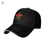 Visière classique sur casquette Che Guevara