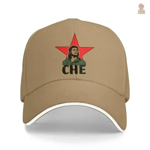 Casquette dad hat avec motif emblématique Che Guevara