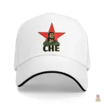 Casquette noire Che Guevara pour un look décontracté