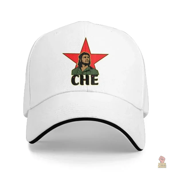 Casquette noire Che Guevara pour un look décontracté