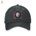 Casquette Che Guevara Hasta la Victoria en denim