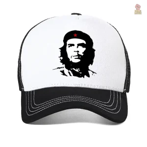 Casquette Che noire et blanche au design emblématique
