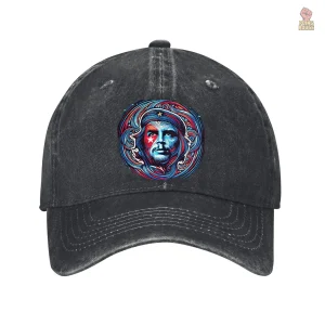 Casquette Che Guevara portrait en coton courbe