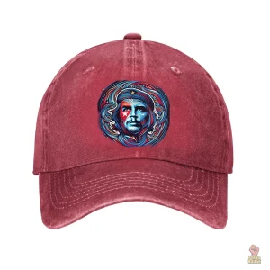 Casquette courbée affichant le visage de Che Guevara