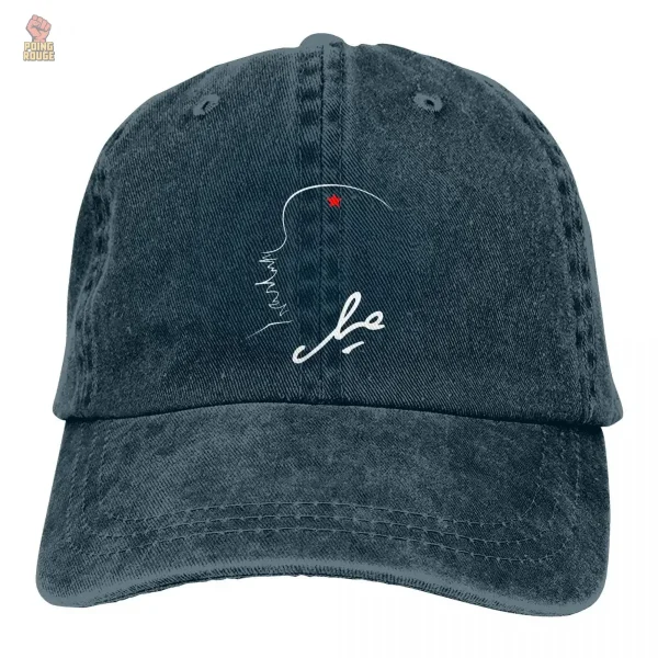 Casquette avec visière et design portrait de Che Guevara