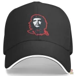 Casquette Che Guevara rouge baseball trucker