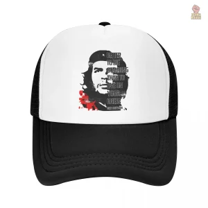 Casquette Che Guevara personnalisée style trucker rétro
