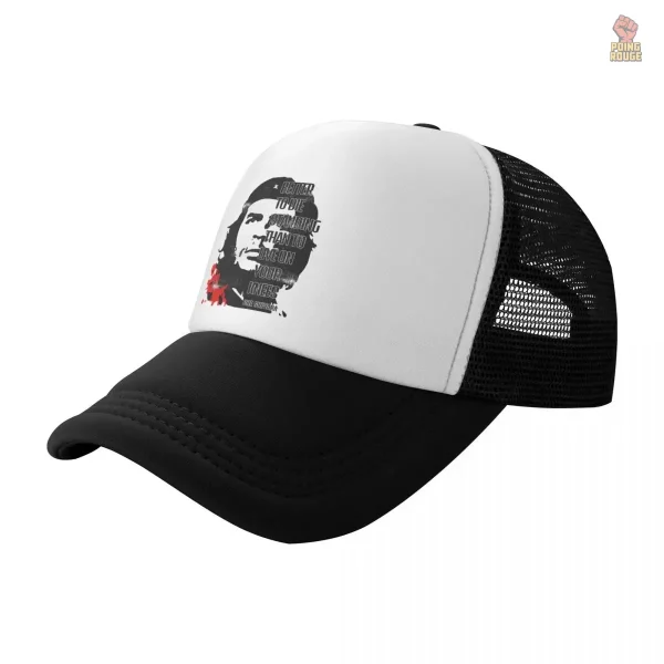 Casquette rétro inspirée de Che Guevara pour un look décontracté