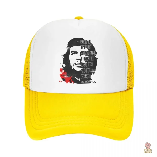 Casquette Che Guevara à visière plate pour un style affirmé