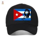 Casquette noire inspirée de Che Guevara