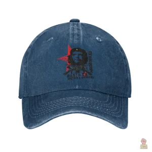 Casquette délavée inspirée de Che Guevara