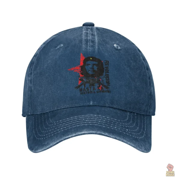 Casquette délavée inspirée de Che Guevara