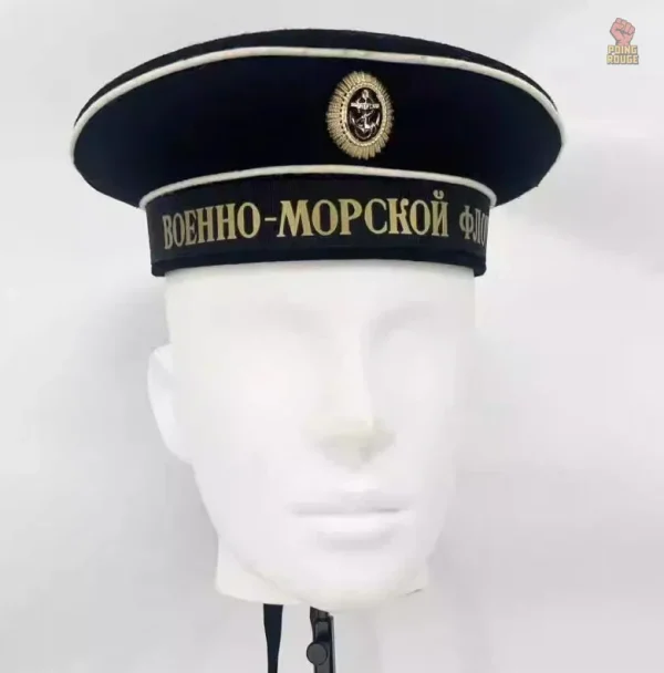 casquette-marine-sovietique-marin-wwii-collection-1 Casquette marine soviétique de la collection WWII
