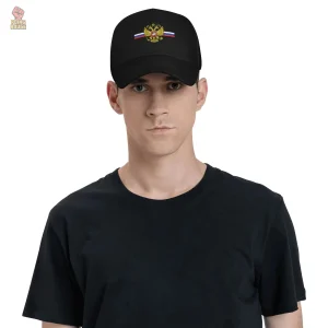Casquette communiste avec emblème aigle et symbole national
