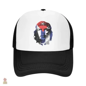 Casquette punk Che Guevara drapeau Cuba