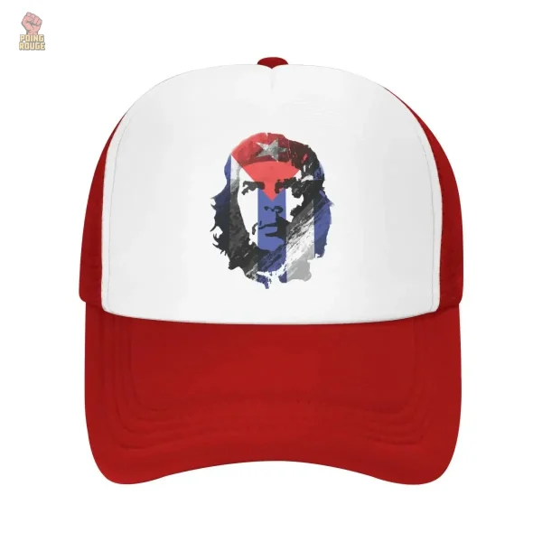 Casquette punk avec image emblématique de Che Guevara
