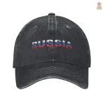 Casquette vintage CCCP tricolore, style communiste